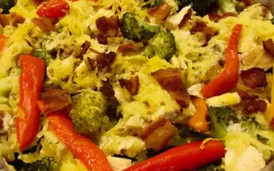 Friday Foodspiration: Spaghetti Squash Chicken Casserole