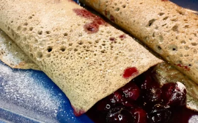 Friday Foodspiration: Blueberry Buckwheat Crepes