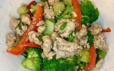 Friday Foodspiration: Ground Chicken Stir Fry