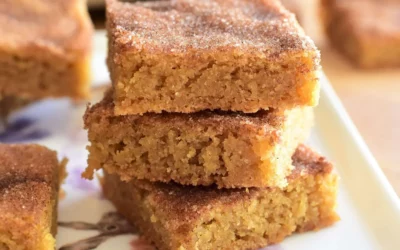 Friday Foodspiration: Snickerdoodle Bars