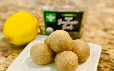 Friday Foodspiration: Lemon Sunflower Balls