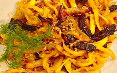 Friday Foodspiration: Crispy Fennel and Squash Noodles