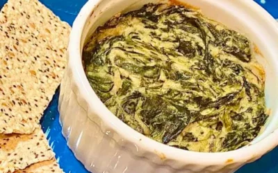 Friday Foodspiration: Creamy {Non-Dairy} Spinach Dip