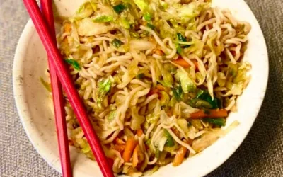 Friday Foodspiration: Healthy Yakisoba Noodles