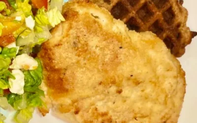 Friday Foodspiration: Oven “Fried” Chicken and Waffles