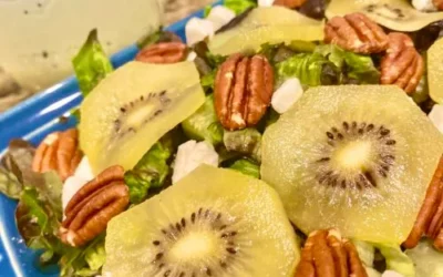 Friday Foodspiration: Kiwi Salad with Creamy Poppyseed Dressing