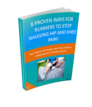 8 proven ways for runners to stop nagging hip and knee pain e-book cover