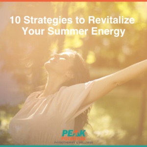 revitalize your summer energy