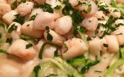 Friday Foodspiration: Scallops Alfredo-ish